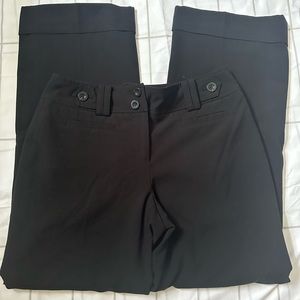 Ann Taylor Black Curvy Fit Pants Size 2